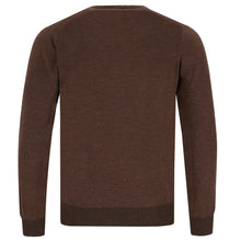 Carica l'immagine nel visualizzatore di Gallery, Essential Crew-neck Pullover TOM Artikelnummer: T1000-211 Farbe: Cappuccino/Braun Rückseite
