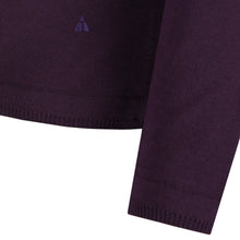 Carica l'immagine nel visualizzatore di Gallery, Essential V-neck Pullover FREDDIE Artikelnummer: T1005-733 Farbe Viola/Lila Detail