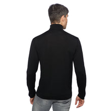 Lade das Bild in den Galerie-Viewer, Essential Roll-neck Pullover PETER Artikelnummer: T1006-672 Farbe: Marineblau Rückseite