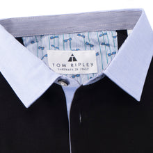Load image into Gallery viewer, Jersey polo shirt with Kent collar WILLIAM