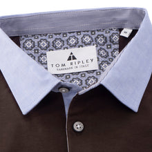 Load image into Gallery viewer, Jersey polo shirt with Kent collar WILLIAM