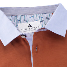 Load image into Gallery viewer, Jersey polo shirt with Kent collar WILLIAM