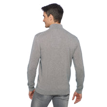 Carica l'immagine nel visualizzatore di Gallery, Pullover in puro cashmere con zip a un quarto LEONELLO