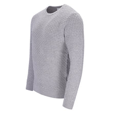 Load image into Gallery viewer, Crew-neck Diamond Grid Pullover PIERO
