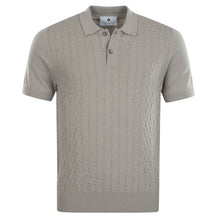 Load image into Gallery viewer, Knitted polo shirt Geo Jacquard CARLO