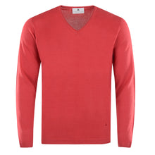 Load image into Gallery viewer, Essential V-neck sweater with rolled hem STEVE