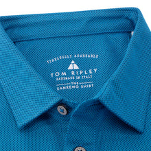 Load image into Gallery viewer, Bi-color Mako Cotton polo shirt THE SANREMO SHIRT
