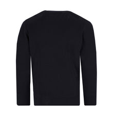 Lade das Bild in den Galerie-Viewer, Crew-neck Tone-in-Tone Jacquard Pullover GABRIEL
