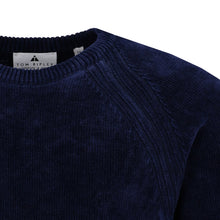 Load image into Gallery viewer, Crew-neck chenille sweater raglan FRANK