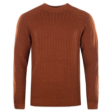 Lade das Bild in den Galerie-Viewer, Mock-neck Pullover Seamless ANTHONY Artikelnummer: T1164-322 Farbe: Terracotta Vorderseite