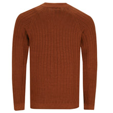 Lade das Bild in den Galerie-Viewer, Mock-neck Pullover Seamless ANTHONY Artikelnummer: T1164-322 Farbe: Terracotta Rückseite