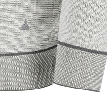 Load image into Gallery viewer, Quarter-Zip Pullover Horizontal Rib JEFF Artikelnummer: T1170-143 Farbe: Titanio/Grau Detail