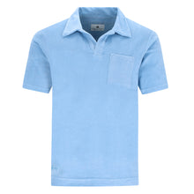 Load image into Gallery viewer, Terry toweling beach polo shirt RENÉ