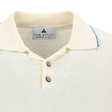 Load image into Gallery viewer, Tipped Bouclé Knit Polo Shirt MAURICE