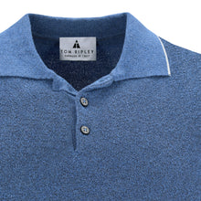 Load image into Gallery viewer, Tipped Bouclé Knit Polo Shirt MAURICE