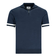 Load image into Gallery viewer, Shortsleeve Zip-Knit CLARK