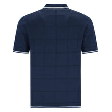 Load image into Gallery viewer, Knitted Check Structure Polo Shirt LOUIS