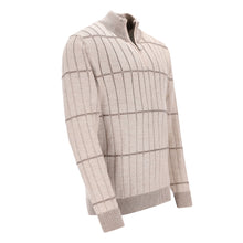 Carica l'immagine nel visualizzatore di Gallery, Pullover in jacquard grafico con zip a un quarto WALTER