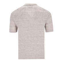 Lade das Bild in den Galerie-Viewer, Knitted Structured Linen Poloshirt MAURIZIO