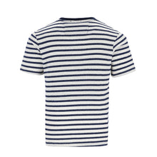 Lade das Bild in den Galerie-Viewer, Breton Stripe V-neck T-Shirt GIANFRANCO