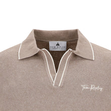 Carica l'immagine nel visualizzatore di Gallery, Polo Bouclé in maglia con riga CESARE