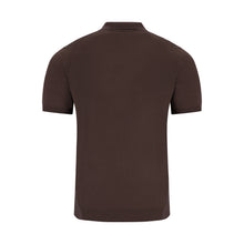 Lade das Bild in den Galerie-Viewer, Knitted Stripe Jacquard Poloshirt VINCENZO