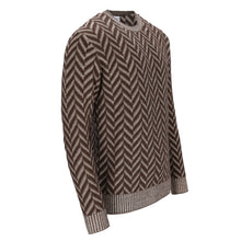 Lade das Bild in den Galerie-Viewer, Iconic Chevron Jacquard Pullover GIANLUCA