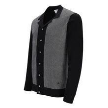 Carica l'immagine nel visualizzatore di Gallery, Cardigan polo a righe jacquard "ELIOT"