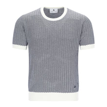 Lade das Bild in den Galerie-Viewer, Knitted Bicolour Pappardelle T-Shirt ANTONIO