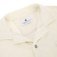 Lade das Bild in den Galerie-Viewer, Terry Turtle Shield Jacquard Resort Shirt GIOELE