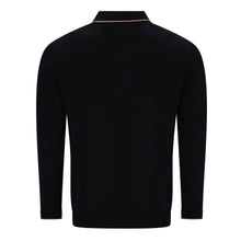 Lade das Bild in den Galerie-Viewer, Retro Jacquard Fine Knit Polopullover FAUSTO