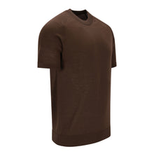 Load image into Gallery viewer, Fine Knit Short-Sleeve Crew-Neck Pullover BRUNO