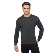Carica l'immagine nel visualizzatore di Gallery, Essential Crew-neck Pullover TOM Artikelnummer: T1000/1-102 Farbe: Anthrazitmelange Vorderseite
