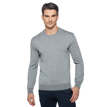 Carica l'immagine nel visualizzatore di Gallery, Essential Crew-neck Pullover TOM Artikelnummer: T1000/1-104 Farbe: Graumelange Vorderseite