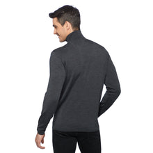 Lade das Bild in den Galerie-Viewer, Essential Roll-neck Pullover PETER Artikelnummer: T1006-102 Farbe: Anthrazit Rückseite