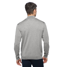 Carica l'immagine nel visualizzatore di Gallery, Essential Full Zip-Strickjacke ALVIN Artikelnummer: T1007-105 Farbe: Silber Rückseite