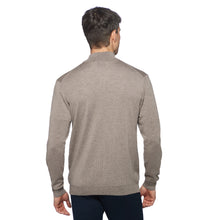 Lade das Bild in den Galerie-Viewer, Essential Full Zip-Strickjacke ALVIN Artikelnummer: T1007-277 Farbe: Greige Rückseite