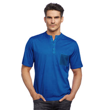 Lade das Bild in den Galerie-Viewer, Jersey Vintage Henley-Shirt PERICO