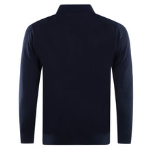 Load image into Gallery viewer, Button-down Polopullover FABRIZIO Artikelnummer: T1118-672 Farbe: Marineblau Rückseite