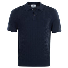 Load image into Gallery viewer, Knitted polo shirt Geo Jacquard CARLO