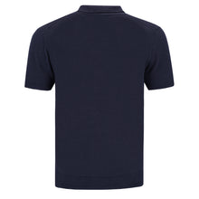 Load image into Gallery viewer, Knitted polo shirt Geo Jacquard CARLO