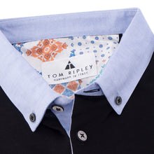 Load image into Gallery viewer, Jersey polo shirt button-down collar BIAGIO