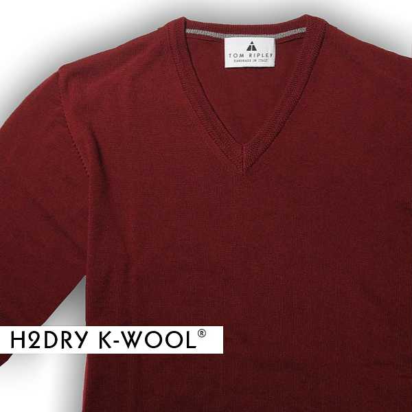 TOM RIPLEY - H2DRY K-WOOL - Eine ökologisch nachhaltige und leistungsstarke Wollqualität aus der traditionsreichen, italienischen Spinnerei Zegna Baruffa.