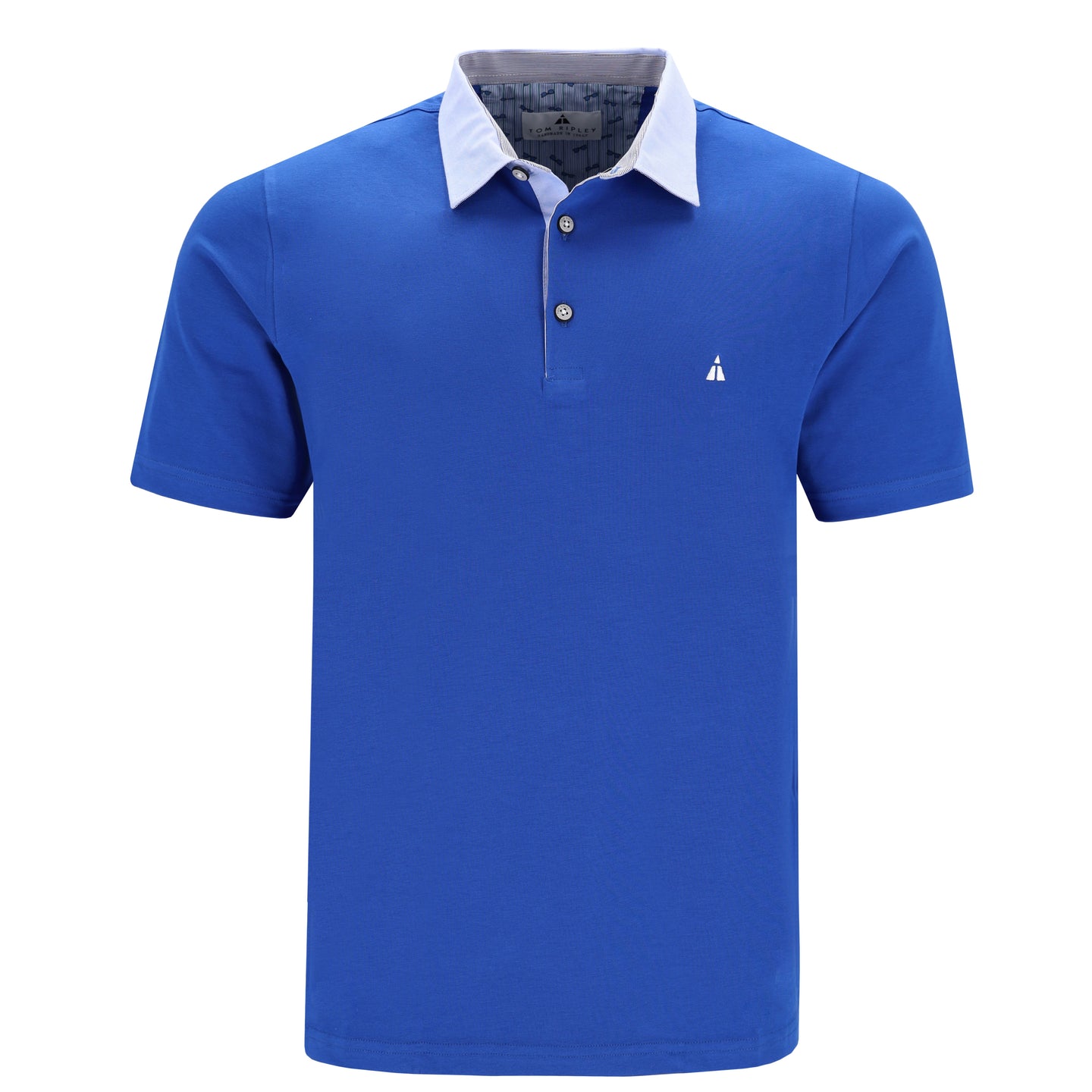 Jersey polo shirt with Kent collar WILLIAM