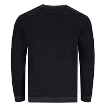 Lade das Bild in den Galerie-Viewer, Crew-neck Grid Knit Vintage Pullover NICHOLAS
