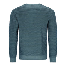 Load image into Gallery viewer, Crew-neck Grid Knit Vintage Pullover NICHOLAS
