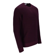 Lade das Bild in den Galerie-Viewer, Crew-neck Grid Knit Vintage Pullover NICHOLAS
