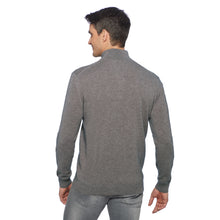 Lade das Bild in den Galerie-Viewer, Quarter Zip Pure Cashmere Pullover LEONELLO
