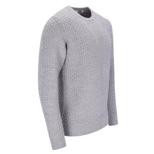 Load image into Gallery viewer, Crew-neck Diamond Grid Pullover PIERO
