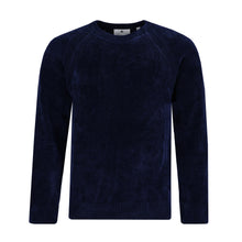 Load image into Gallery viewer, Crew-neck chenille sweater raglan FRANK
